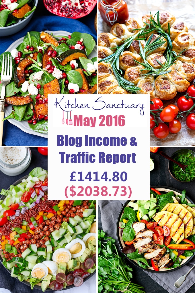 blog income and traffic report may 2016