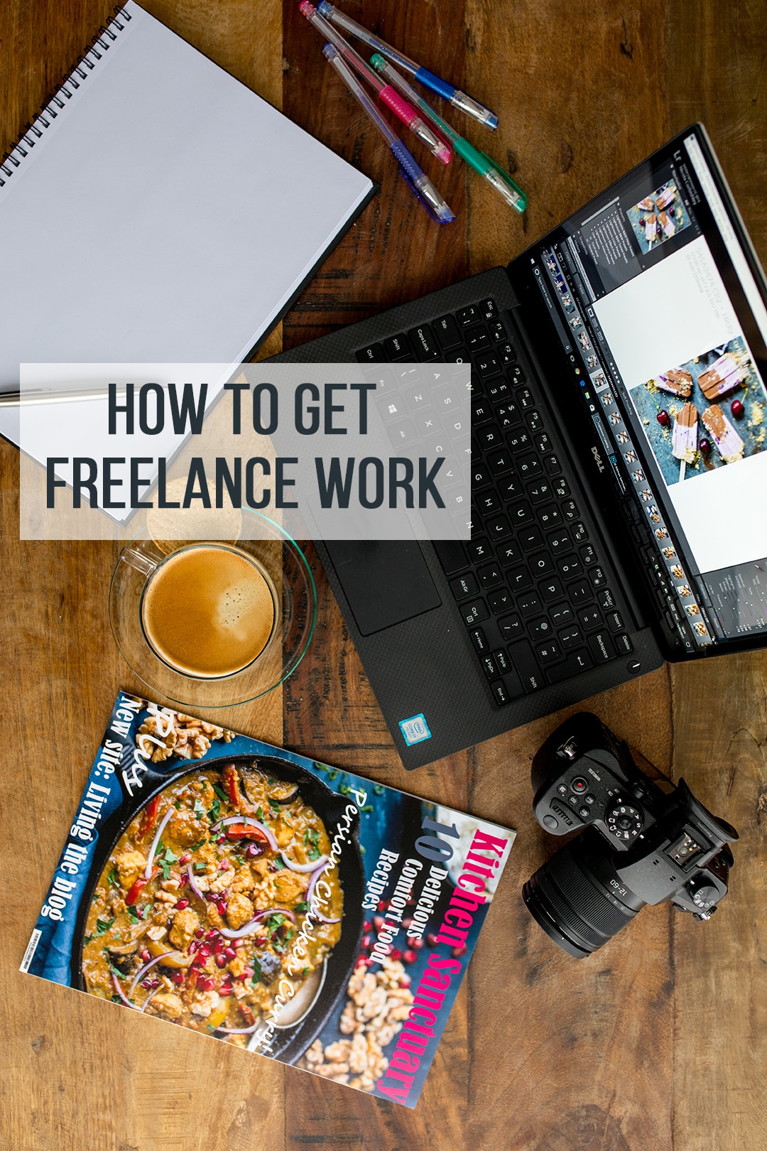 How to get freelance recipe work