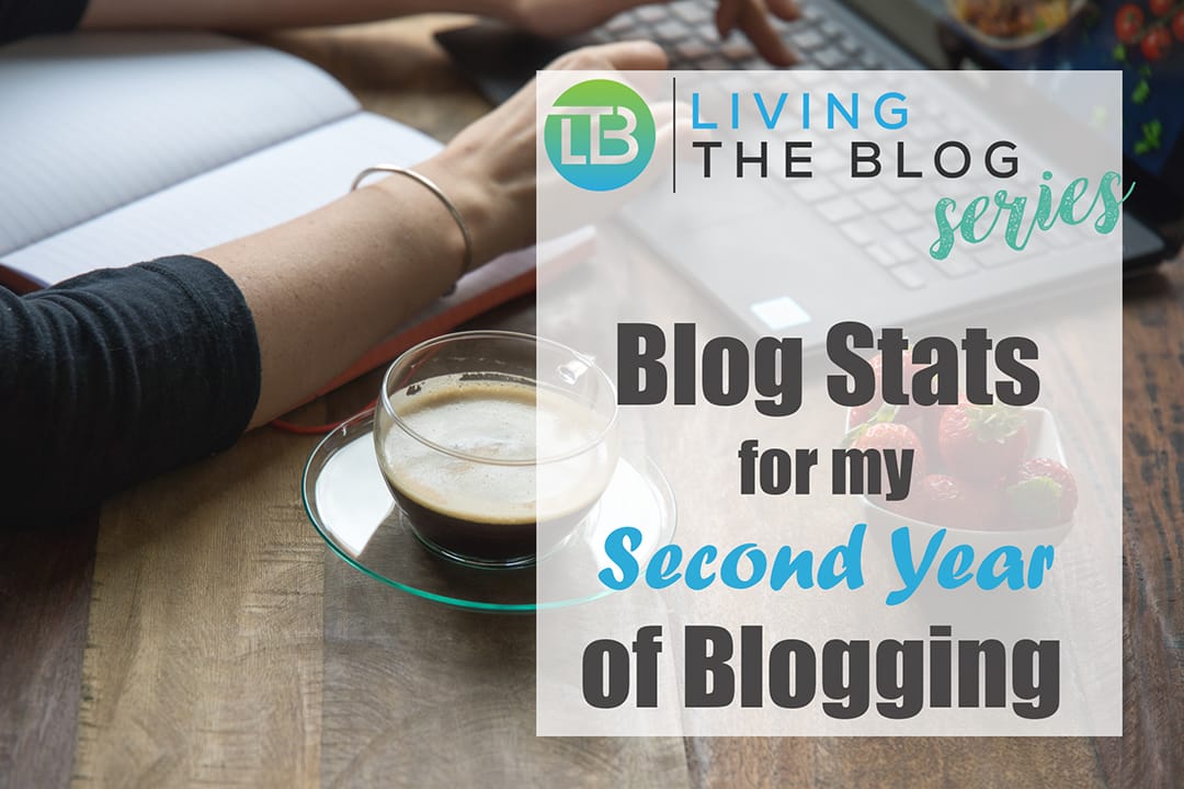 Blog and social media stats for second year of blogging